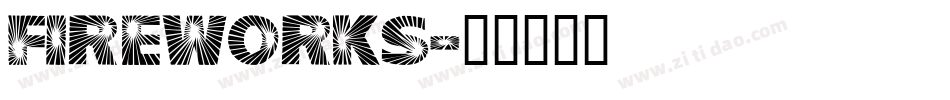Fireworks字体转换