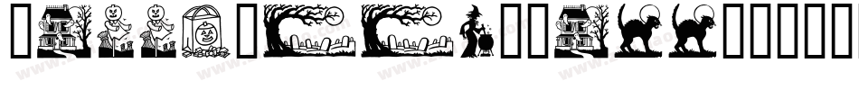 Halloween-Happy字体转换