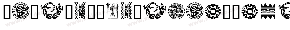 Native-American-Indians字体转换