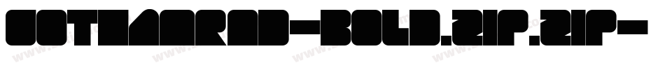 GothamRnd-Bold.zip.zip字体转换
