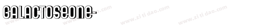 GalactoseONE字体转换