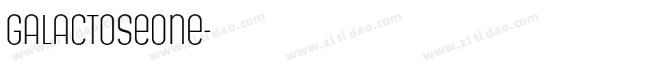 GalactoseONE字体转换