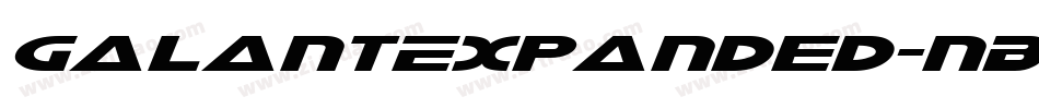 GalantExpanded-nB9Y字体转换