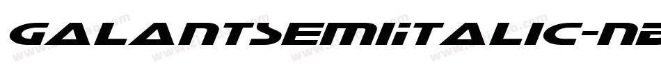 GalantSemiItalic-nB9J字体转换