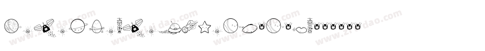 GalaxiaPlanetary-r4DO字体转换