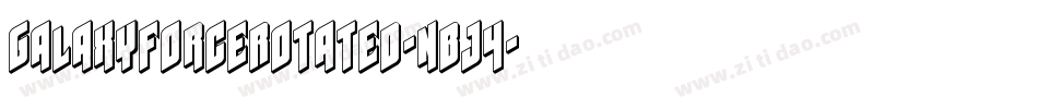 GalaxyForceRotated-nBj4字体转换