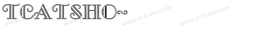 TcatsHo字体转换