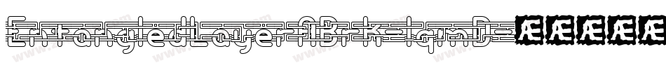 EntangledLayerABrk-lqmD字体转换