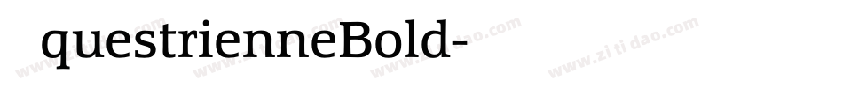 EquestrienneBold字体转换