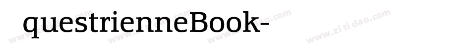 EquestrienneBook字体转换