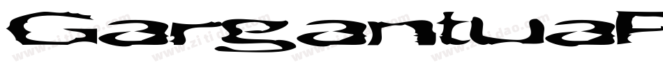 GargantuaPlain-zyE4字体转换