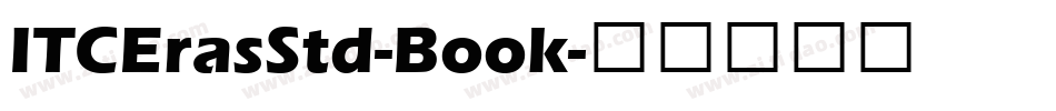 ITCErasStd-Book字体转换