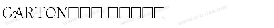 GARTON手机版字体转换