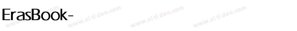 ErasBook字体转换