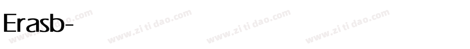 Erasb字体转换
