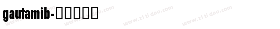 gautamib字体转换