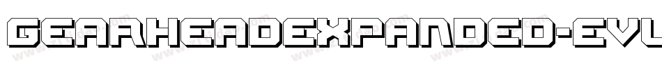 GearheadExpanded-EvLg字体转换