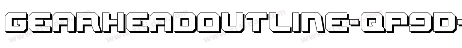 GearheadOutline-qP9d字体转换