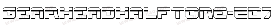 GearheadHalftone-ZD7l字体转换