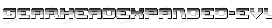 GearheadExpanded-EvLg字体转换