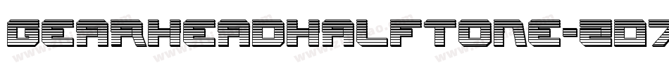 GearheadHalftone-ZD7l字体转换