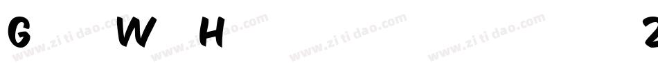 GeeWpHandwriting2016SkewBook-o6da字体转换