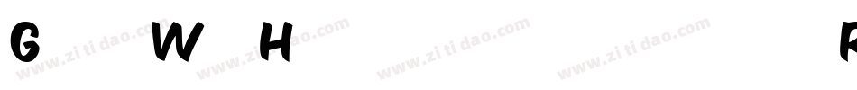 GeeWpHandwritingRegular-P5xx字体转换
