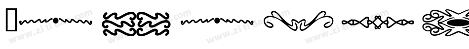 DividersAndMisc-E9zg字体转换