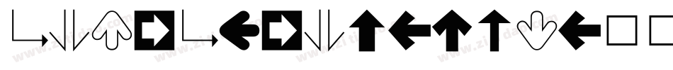 HYQiHeiY1-95W字体转换
