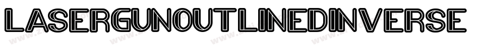 LaserGunOutlinedInverse-6AGM字体转换