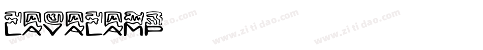 Lavalamp字体转换