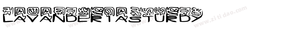 Lavanderia-Sturdy字体转换