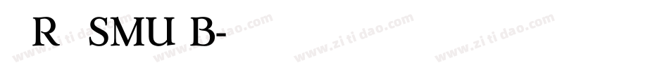 ERASMUIB字体转换