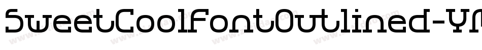 SweetCoolFontOutlined-YMB2字体转换