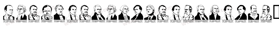 LcrAmericanPresidents-wGzZ字体转换