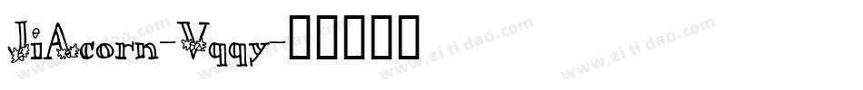 JiAcorn-Vqqy字体转换
