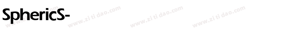 SphericS字体转换