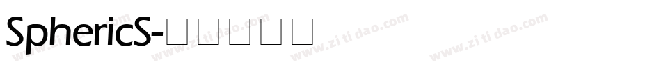 SphericS字体转换