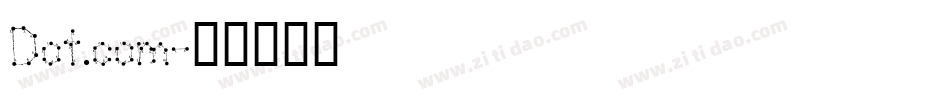Dot.com字体转换