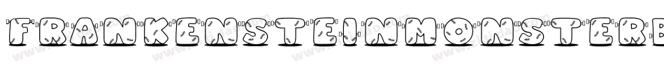 FrankensteinMonsterBold-ZP7K字体转换