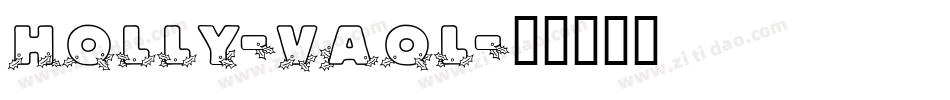 Holly-vAoL字体转换