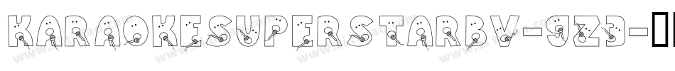 KaraokeSuperstarBv-gZ3字体转换