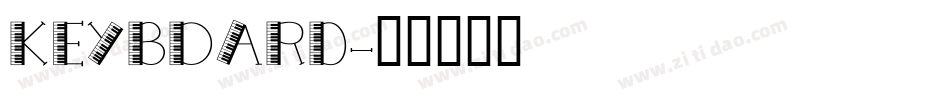 Keyboard字体转换
