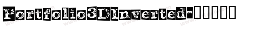 Portfolio3DInverted字体转换