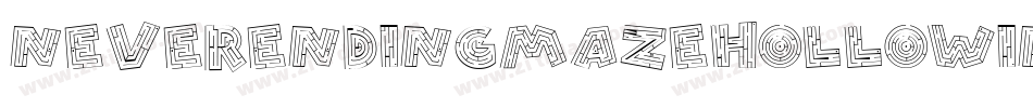 NeverEndingMazeHollowInvers-nlvY字体转换
