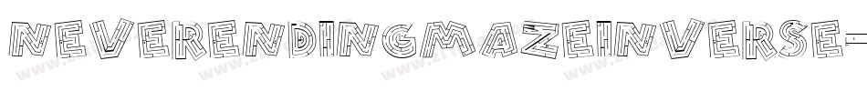 NeverEndingMazeInverse-1KDZ字体转换