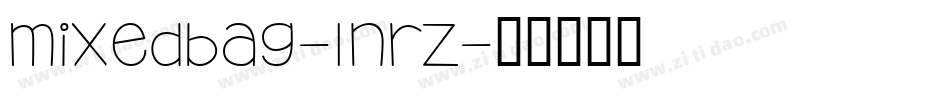 Mixedbag-1nRZ字体转换