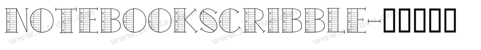 NotebookScribble字体转换