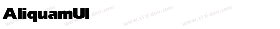AliquamUltralightItalic-BYv8字体转换