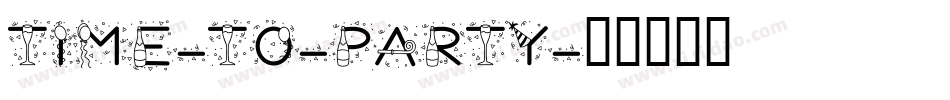 Time-To-Party字体转换